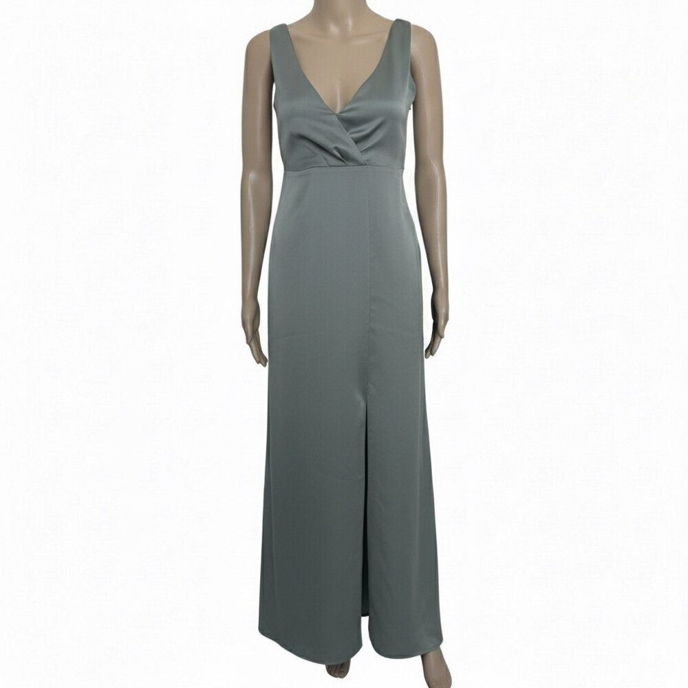 BHLDN Sleeveless V-Neck Maxi Gown